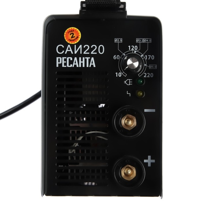 Сварочный аппарат инверторный "Ресанта" САИ 220, 6.6 кВт, 10-220 А