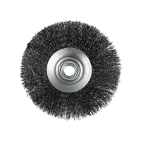 Щетка металлическая для УШМ ТУНДРА, "тарелка", М14, 115 мм Щетка металлическая для УШМ ТУНДРА, "тарелка", М14, 115 мм