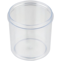 Скрепочница магнитная Стамм, без скрепок, прозрачная Скрепочница магнитная Стамм, без скрепок, прозрачная