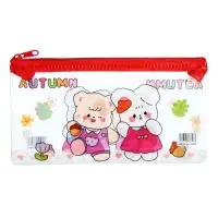 Пенал на молнии "Зверушки", МИКС