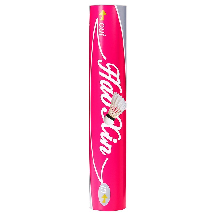 Набор воланов для бадминтона, 12 шт., цвет белый Набор воланов для бадминтона, 12 шт., цвет белый