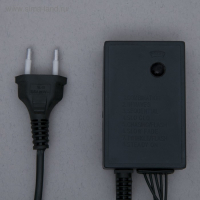 Гирлянда &laquo;Водопад&raquo; 2 &times; 1.5 м, IP44, тёмная нить, 400 LED, свечение белое, 8 режимов, 220 В