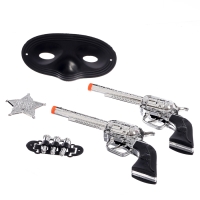 Набор ковбоя &laquo;Шериф&raquo;, 2 пистолета, маска, значок