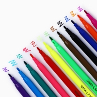 Фломастеры 12 цветов, вентилируемый колпачок, &laquo;1 сентября: Кот&raquo;