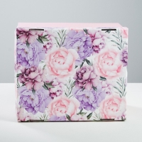 Коробка подарочная складная, упаковка, &laquo;Цветочная сказка&raquo;, 31 х 25.5 х 16 см