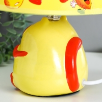 Настольная лампа "Кот" 1х40Вт E14 желтый 20х20х25см. Настольная лампа "Кот" 1х40Вт E14 желтый 20х20х25см.