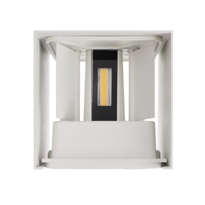 Светильник светодиодный настенный FSD-004, 6 Вт, 450 Лм, 3000К, IP54, 220 В, металл, белый