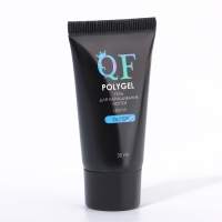 Полигель для наращивания &laquo;GLITTER&raquo;, 3-х фазный, 30 мл, LED/UV