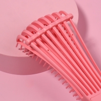 Расчёска массажная, вентилируемая, 6 &times; 24 см, цвет МИКС