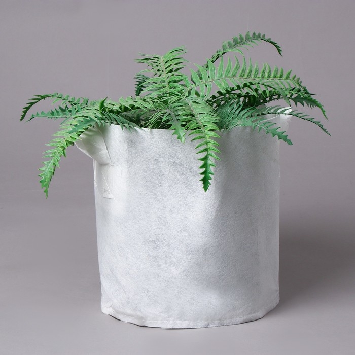 Контейнер с ручками, 28 &times; 28 см, плотность 130 г/м&sup2;, Greengo