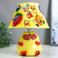 Настольная лампа "Кот" 1х40Вт E14 желтый 20х20х25см. Настольная лампа "Кот" 1х40Вт E14 желтый 20х20х25см.