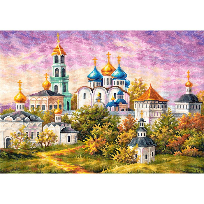 Набор для вышивания крестом &laquo;Троице-Сергиева Лавра&raquo; 40 &times; 30 см