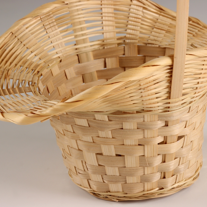 Корзина плетеная Корзина плетеная "Шляпа", D15x14/10xH33см, натуральный, бамбук