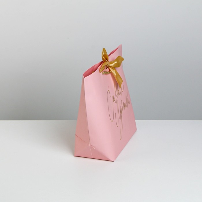 Пакет подарочный, упаковка, &laquo;Самой&raquo;, 19 х 20 х 9 см