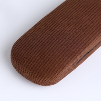 Футляр для очков на хлопушке, длина 16 см, цвет коричневый