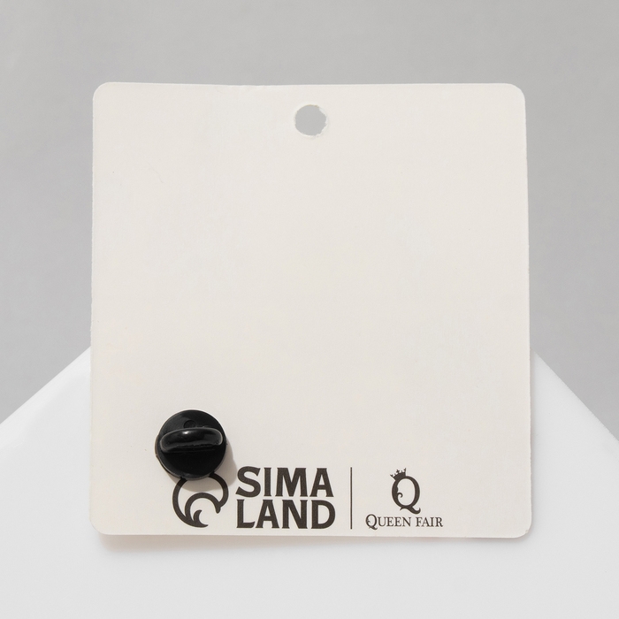 Значок &laquo;Змейка&raquo; шипящая, цвет зелёный в золоте