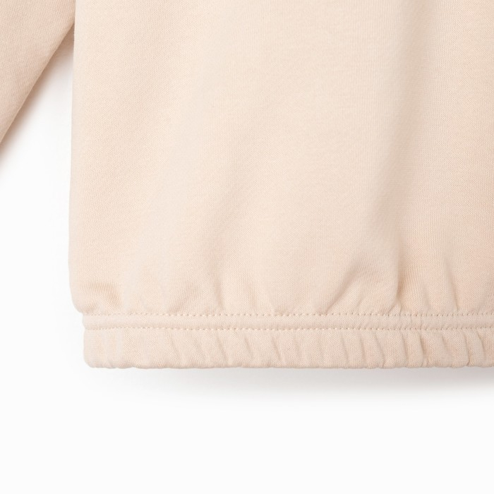 Костюм детский (худи, брюки) Casual Collection KIDS цвет бежевый, рост 128