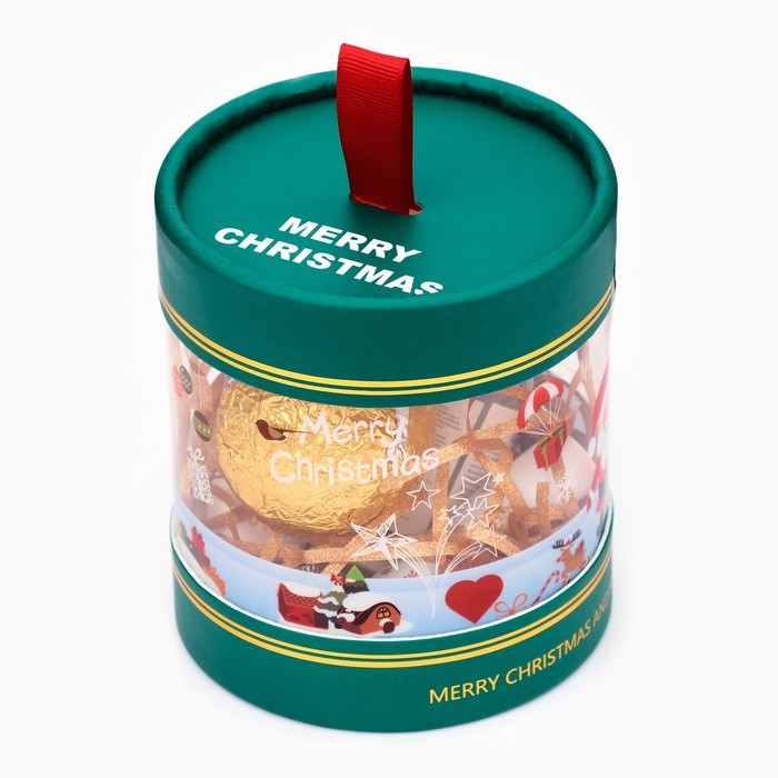 Новогодний подарочный набор косметики &laquo;Новогодний анти-возраст&raquo; для душа и ванны, золотая серия. Новый год