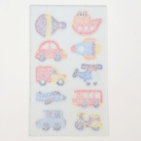 Наклейки из фетра &laquo;Транспорт&raquo;, 11 х 18,5 см, 10 шт