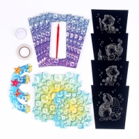 Набор для творчества «Создай ночник с гравюрой. Русалочка», 3Д конструктор, голографическая гравюра, 3+ Набор для творчества «Создай ночник с гравюрой. Русалочка», 3Д конструктор, голографическая гравюра, 3+