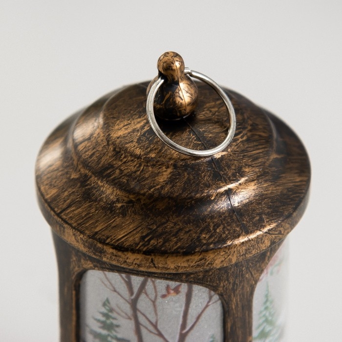 Ночник Ночник "Рождество" LED 1Вт 3хLR1103 бронза 6,5х6,5х12,5см RISALUX