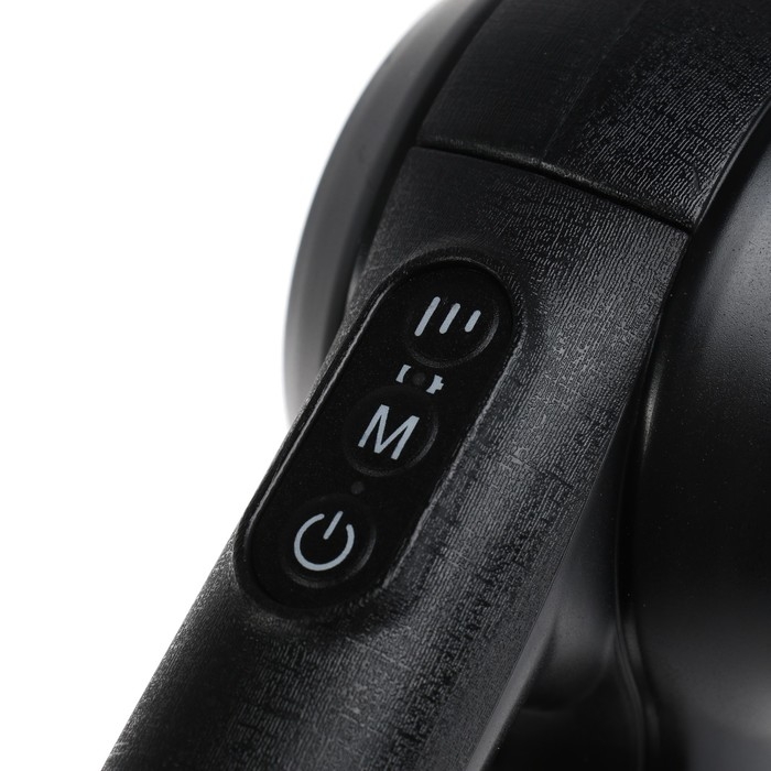 Массажёр для тела Windigo LEM-11, перкуссионный, 25 Вт, 12 насадок, 5 режимов, черный Массажёр для тела Windigo LEM-11, перкуссионный, 25 Вт, 12 насадок, 5 режимов, черный