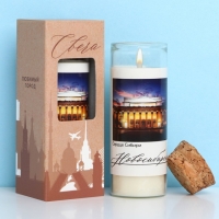 Свеча в колбе &laquo;Новосибирск&raquo;, 8 х 3 см