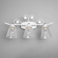 Бра "Богемия" 3х14 40Вт белый 47,5х23х23см Бра "Богемия" 3х14 40Вт белый 47,5х23х23см