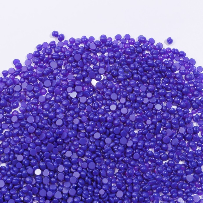 Воск для депиляции, плёночный, в гранулах, 300 гр, цвет индиго Воск для депиляции, плёночный, в гранулах, 300 гр, цвет индиго