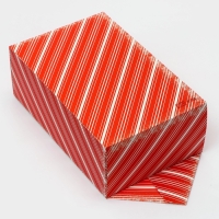 Новый год. Подарочная коробка - конфета новогодняя складная &laquo;Ёлочка и зверята&raquo;, 18 х 28 х 10 см.