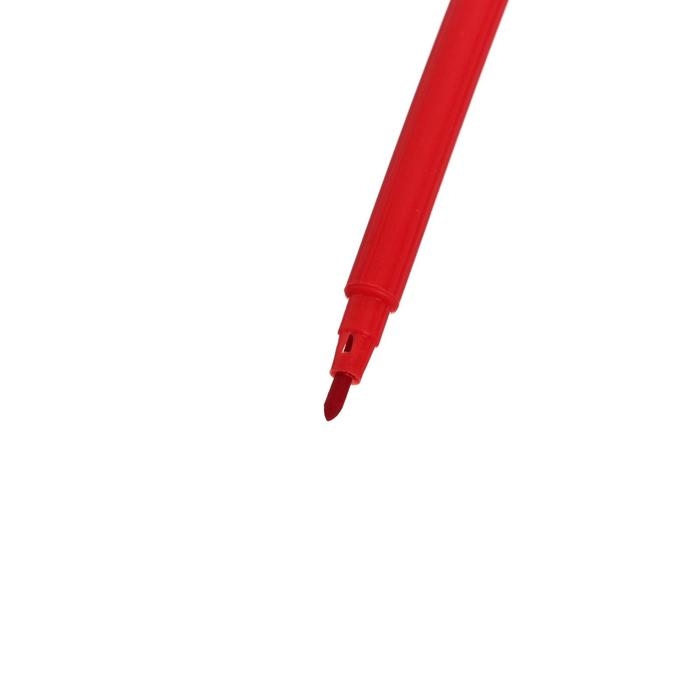 Фломастеры, 24 цвета, невентилируемый колпачок