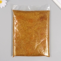 Глиттер размер 1/128, 500 гр, цв. золото Глиттер размер 1/128, 500 гр, цв. золото