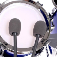 Барабанная установка &laquo;Басист&raquo;, 5 барабанов, тарелка, палочки, стульчик, педаль, МИКС