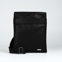 Сумка мужская через плечо TEXTURA, искусственная кожа, цвет чёрный Сумка мужская через плечо TEXTURA, искусственная кожа, цвет чёрный