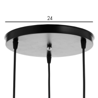 Люстра BayerLux Подвес BayerLux 6111/3 3х40Вт Е27, черный