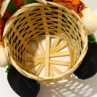 Подставка для цветов, на 1 горшок, d = 9 см, h = 9 см, МИКС, &laquo;Пугало&raquo;, Greengo