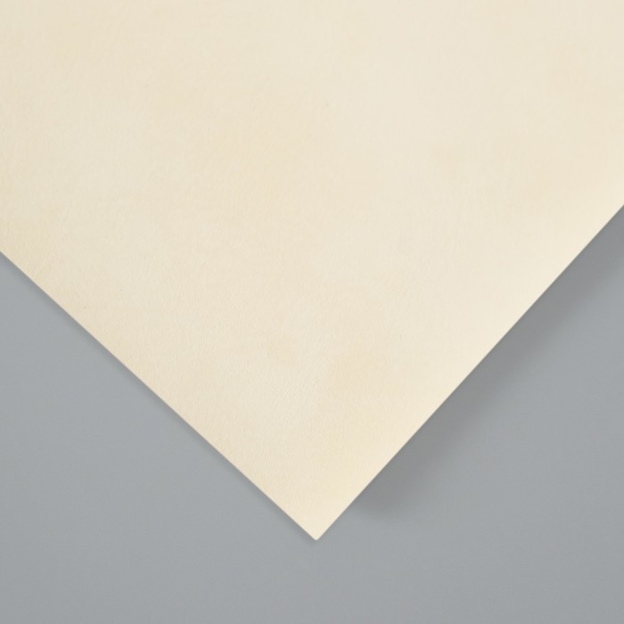 Лист для творчества иск.кожа Лист для творчества иск.кожа "Масло. Матовый" молочный лист 33х20 см толщина 0,74 мм