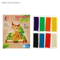 Пластилин 8 цветов 120 г ZOO Пластилин 8 цветов 120 г ZOO