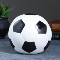 Копилка "Мяч" белый, 15х15х15см