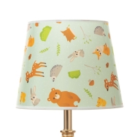 Абажур универсальный "Лесная жизнь"  Е27/Е14 24х24х19см