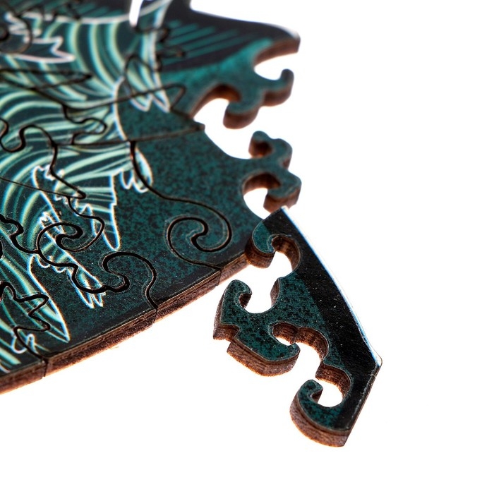 Пазлы деревянные фигурные &laquo;&lrm;Вожак стаи&raquo;&lrm;, 163 элемента