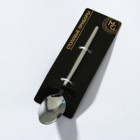 Ложка чайная из нержавеющей стали Magistro &laquo;Блинк&raquo;, длина 14,5 см, цвет серебряный