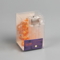 Гирлянда «Нить» 2 м роса с насадками «Тыква», IP20, серебристая нить, 20 LED, свечение тёплое белое, 2 режима, ААх2 Гирлянда «Нить» 2 м роса с насадками «Тыква», IP20, серебристая нить, 20 LED, свечение тёплое белое, 2 режима, ААх2