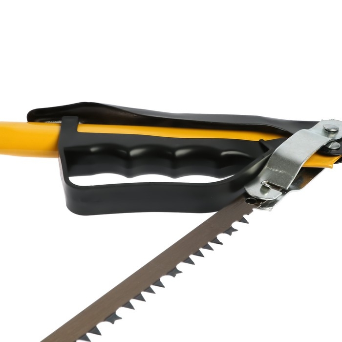 Пила лучковая ТУНДРА, Пила лучковая ТУНДРА, "волчий зуб" для быстрого пила по сухой и мокрой древесине, 600 мм