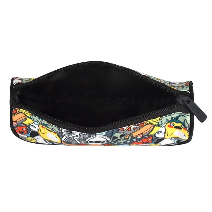 Пенал мягкий, 1 отделение, 95 х 200 х 45 мм, объёмный, Феникс "Монстрики" 64181