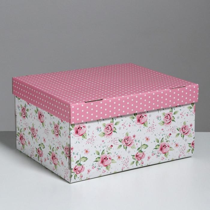 Коробка подарочная складная, упаковка, «Воспоминания о чудесном», 31 х 25.5 х 16 см Коробка подарочная складная, упаковка, «Воспоминания о чудесном», 31 х 25.5 х 16 см