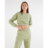 Костюм женский (свитшот, брюки) MINAKU: Casual Collection цвет фисташковый, размер 42 Костюм женский (свитшот, брюки) MINAKU: Casual Collection цвет фисташковый, размер 42