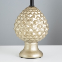 Настольная лампа "Мухамера" Е27 40Вт золото 19х19х37см RISALUX Настольная лампа "Мухамера" Е27 40Вт золото 19х19х37см RISALUX