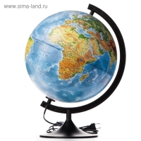 Глoбус физико-политический &laquo;Классик&raquo;, диаметр 320 мм, с подсветкой