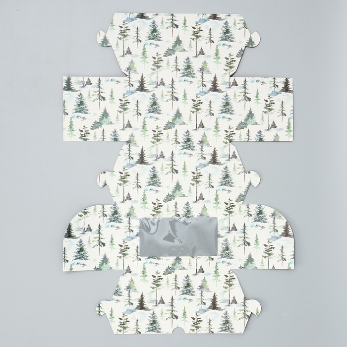 Коробка складная с двусторонним нанесением &laquo;С Новым годом&raquo; 16 х 10 х 10 см, Новый год